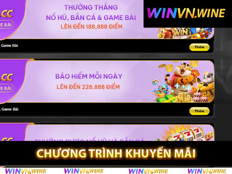 chương trình khuyến mãi