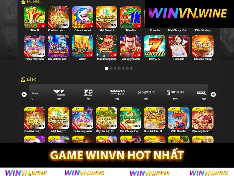 game winvn hot nhất